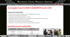 Desktop Screenshot of moto-academy.at