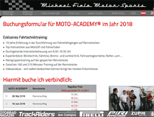 Tablet Screenshot of moto-academy.at